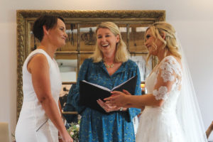 same sex humanist wedding
