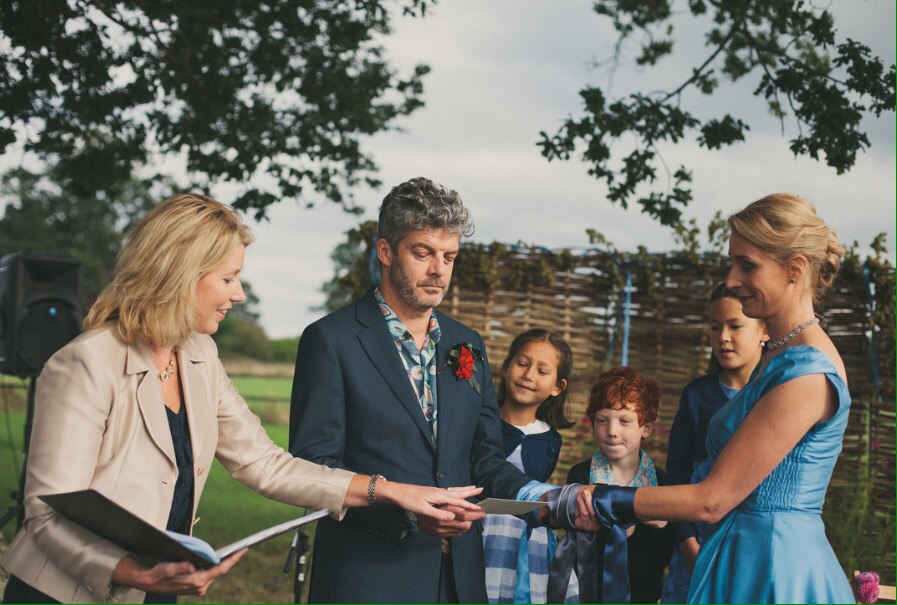 hand fasting humanist wedding
